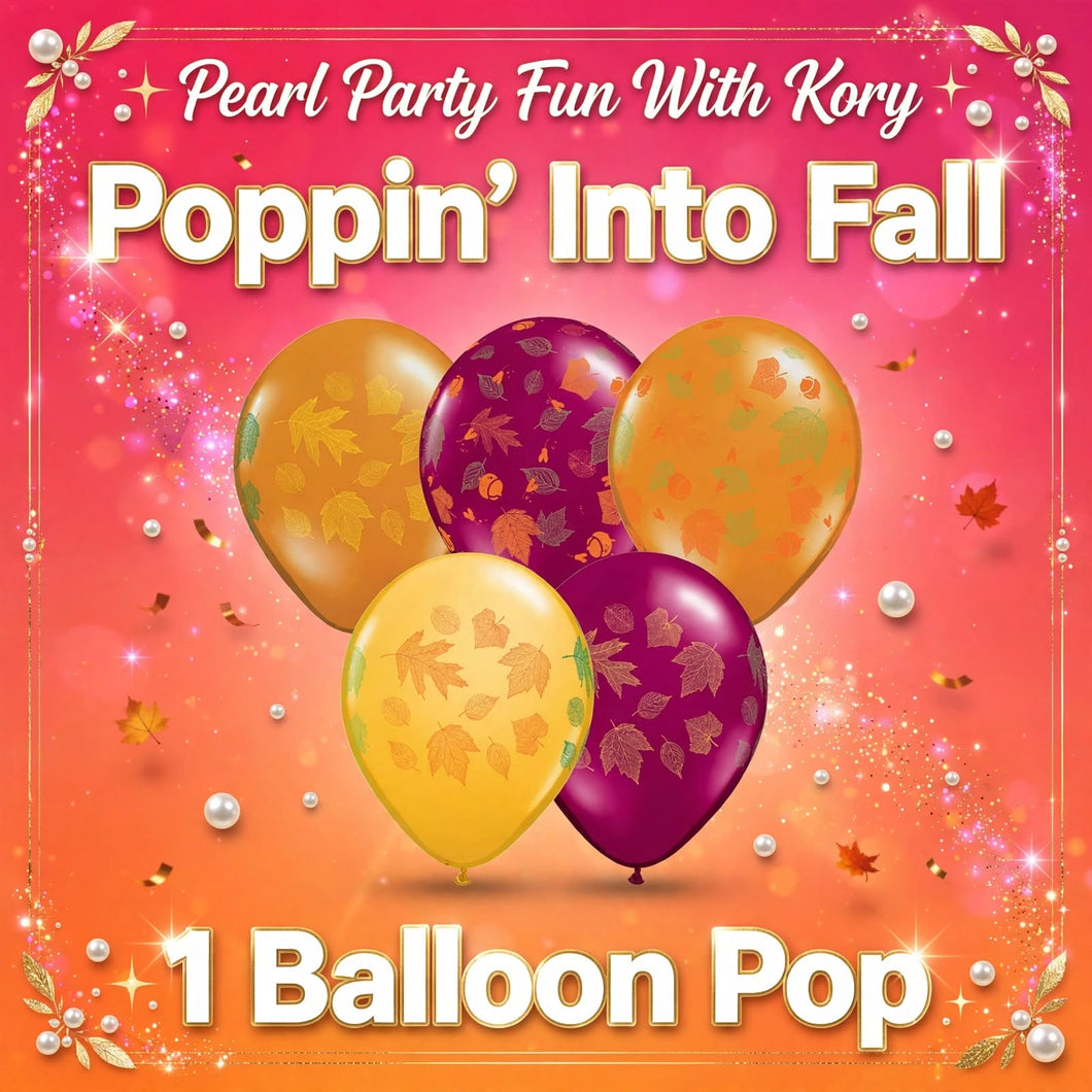 Poppin’ Into Fall: 1 Balloon Pop