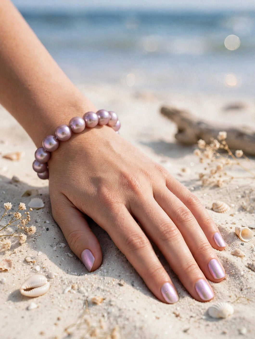 Lavender Shell Pearl Bracelet ~ The Ready-To-Wear Vault
