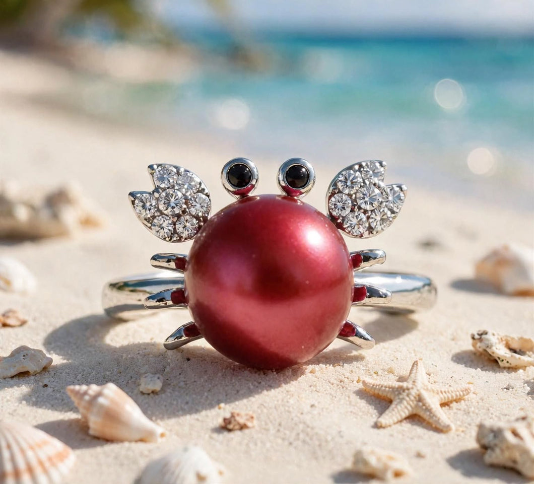 Crabby Cutie Ring