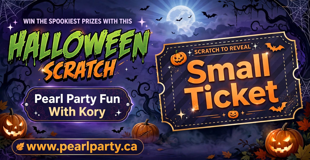 Halloween Scratch Ticket: Small Ticket