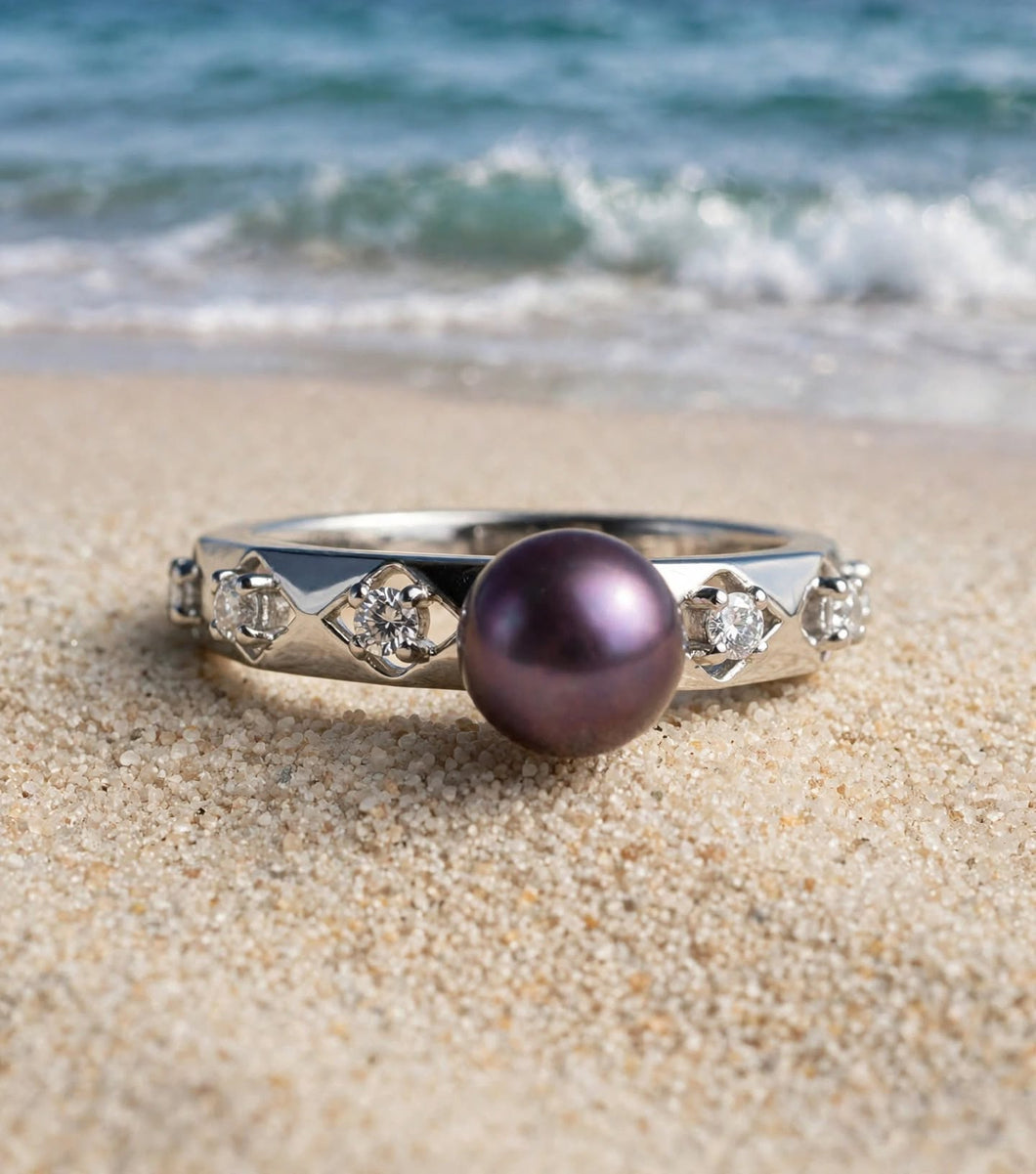 Sea Queen Pearl Ring ~ The Ready-To-Wear Vault