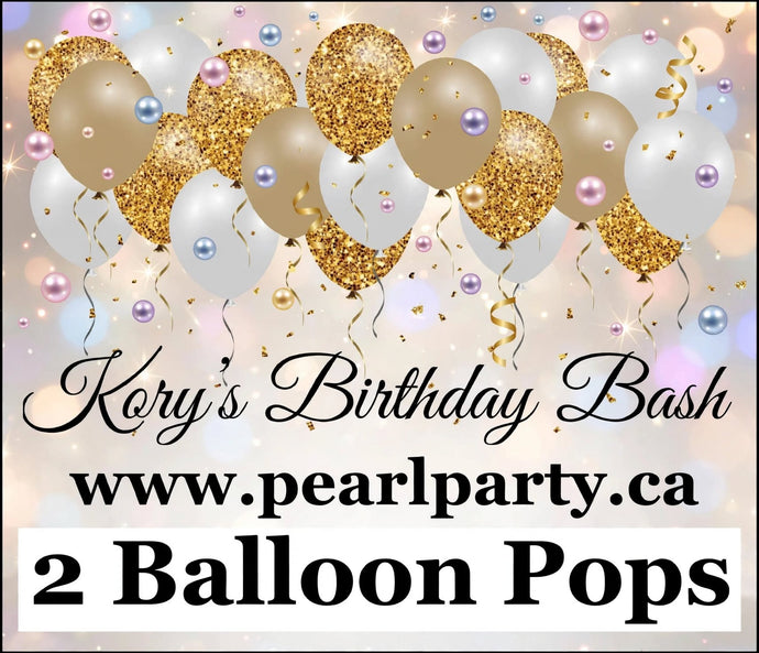 Kory’s Birthday Bash: 2 Balloons