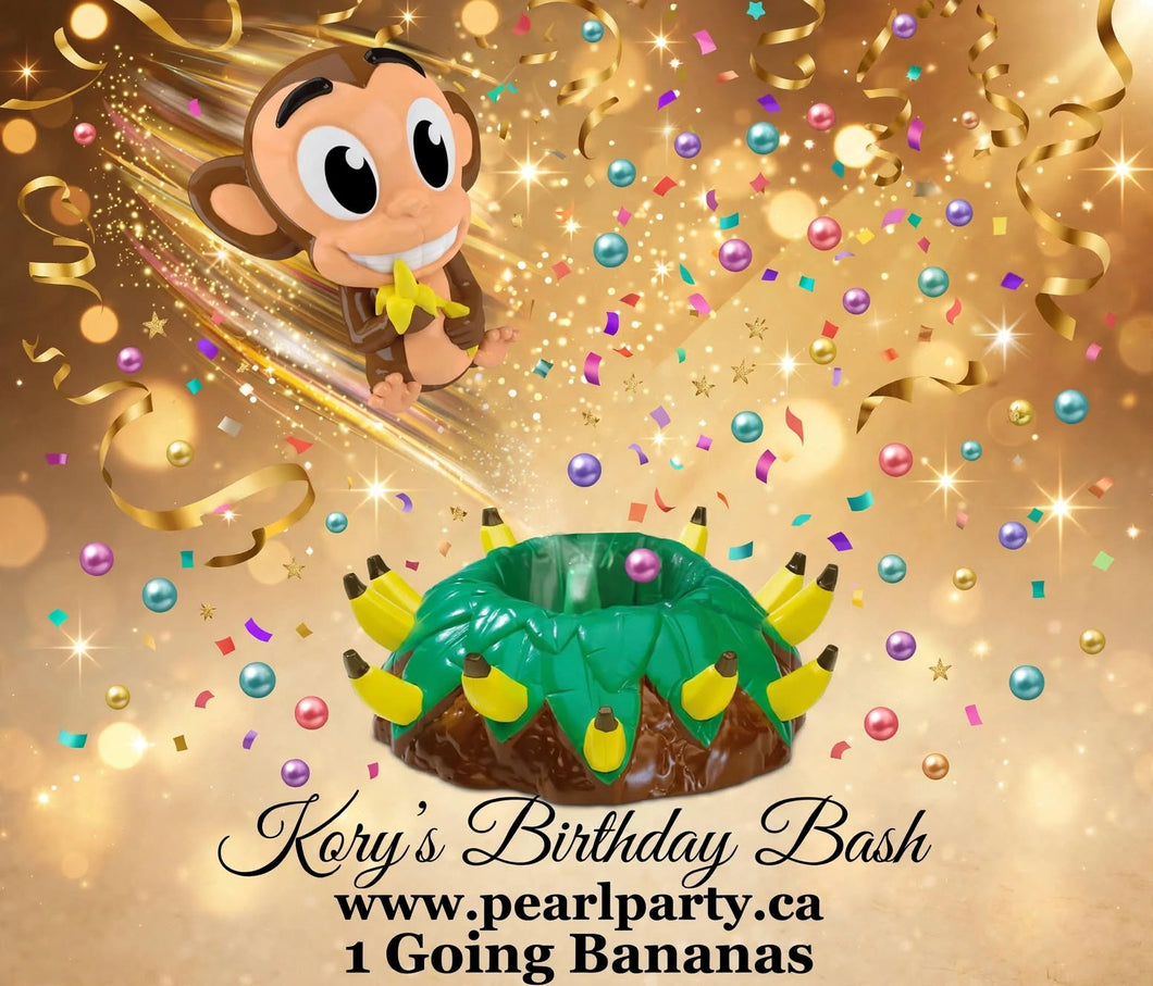 KORY’S BIRTHDAY BASH: 1 Going Bananas Game