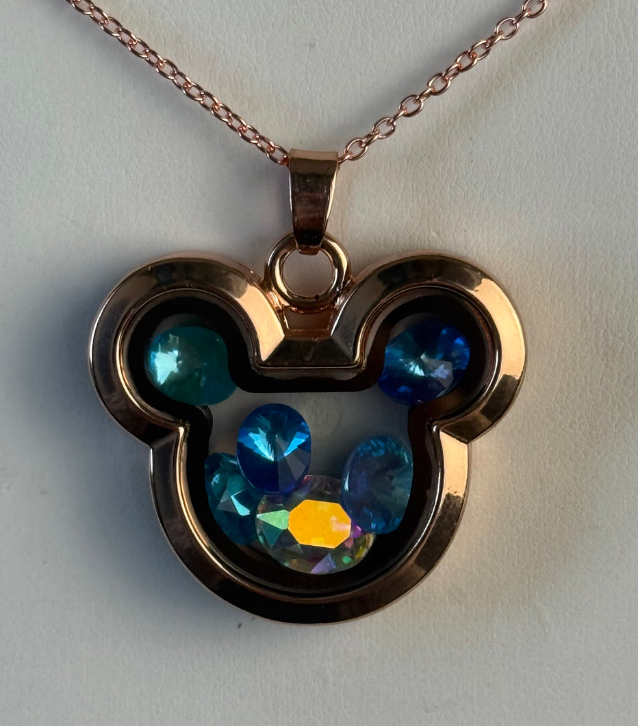 Rose Gold Mouse Locket