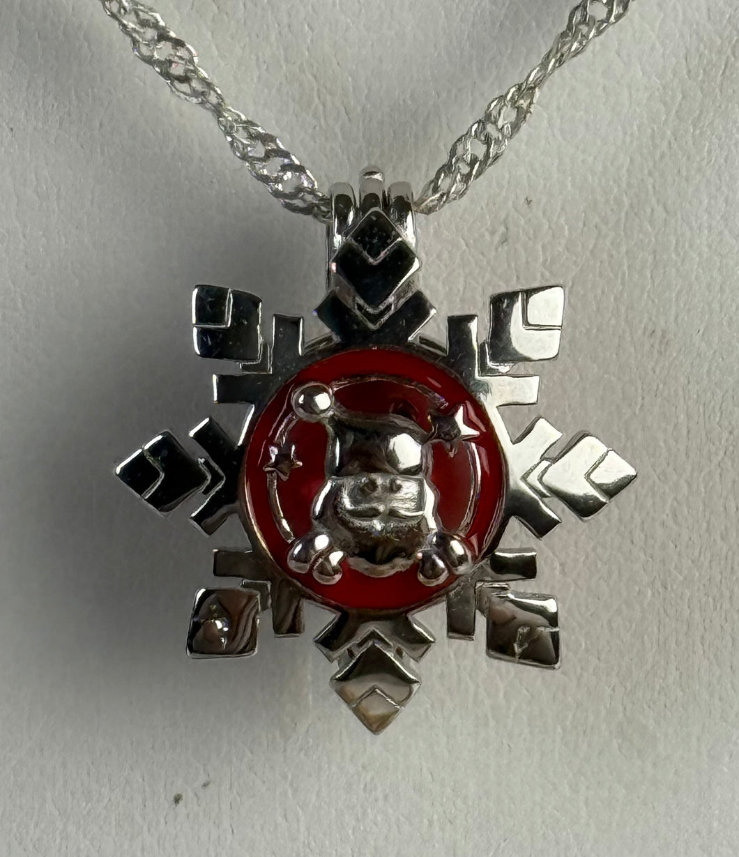 Santa Snowflake Cage