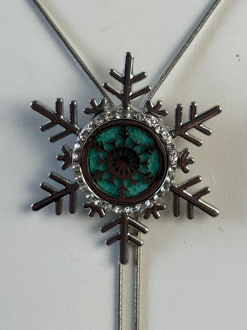 Snowflake Aromatherapy Locket