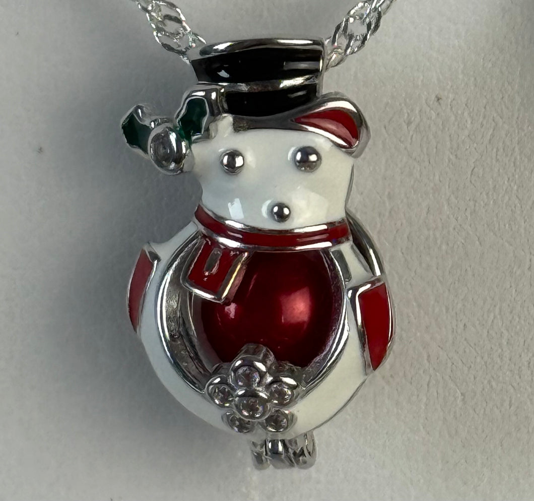 Christmas Polar Bear Cage