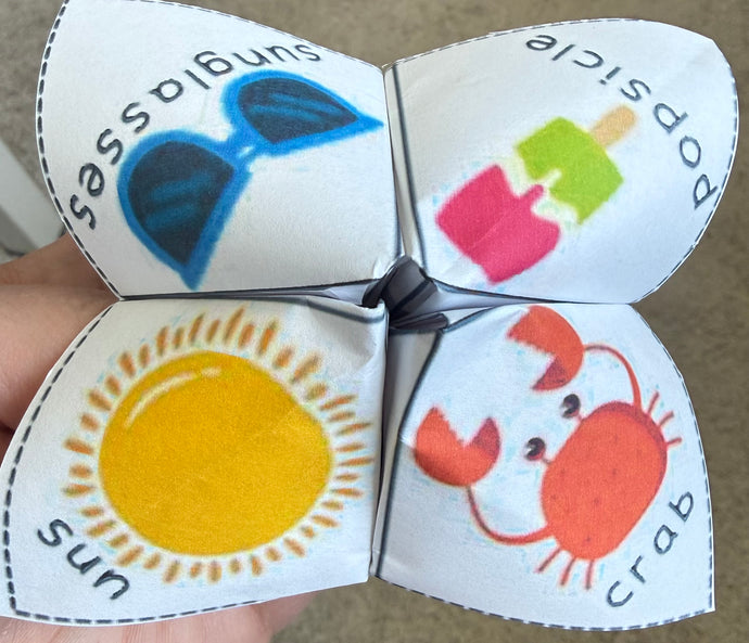 Summer Fortune Teller Game