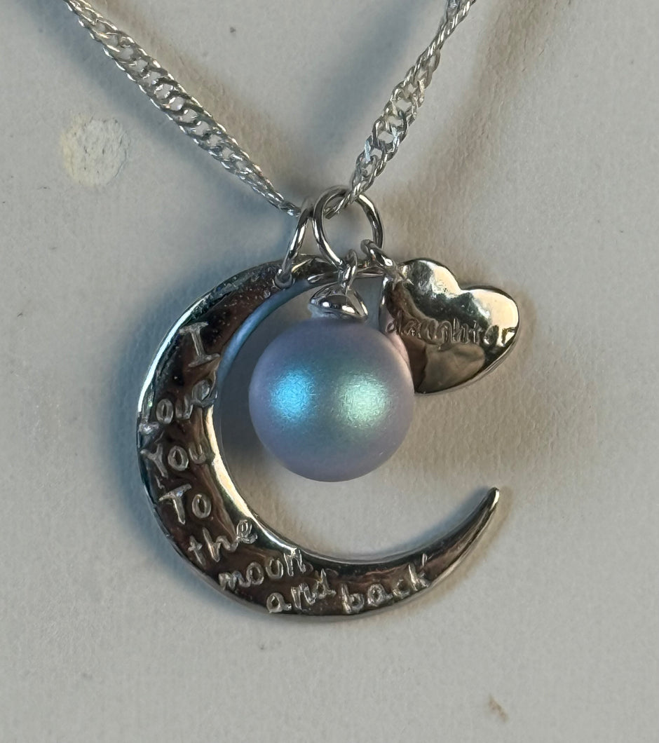 Moon & Back Daughter Pendant