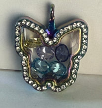 Rainbow Butterfly Locket