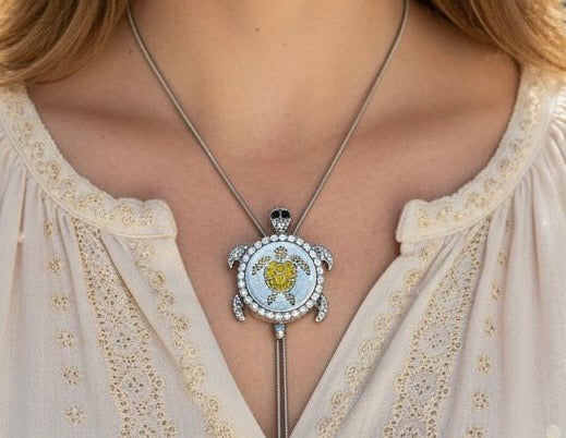 Turtle Aromatherapy Locket