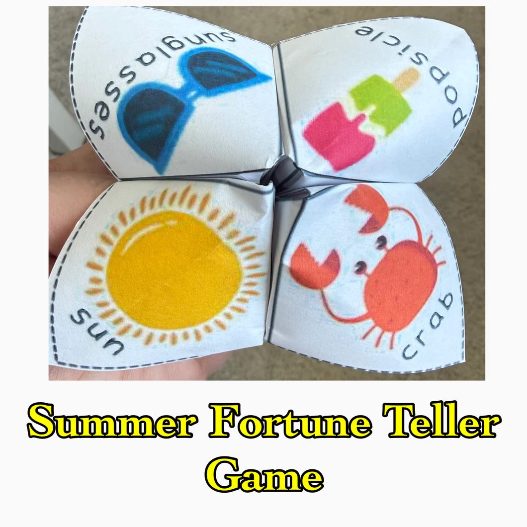Summer Fortune Teller Game