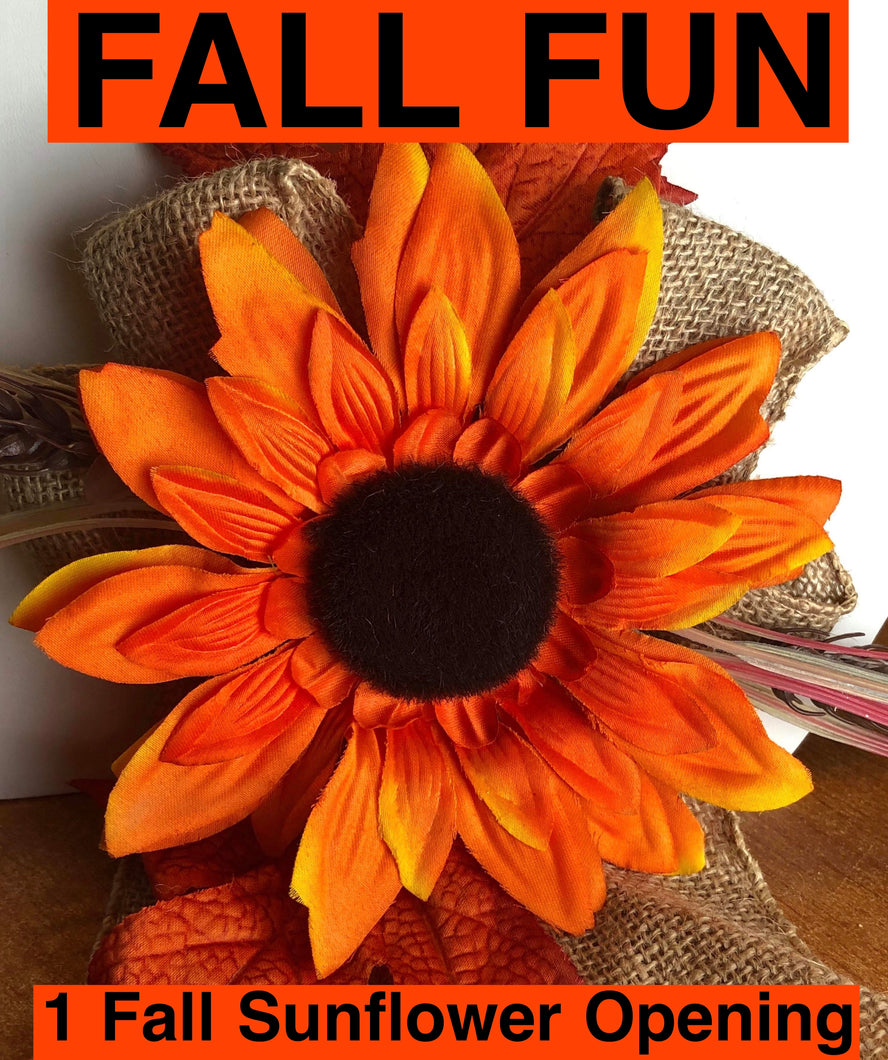 FALL FUN : Fall Sunflower