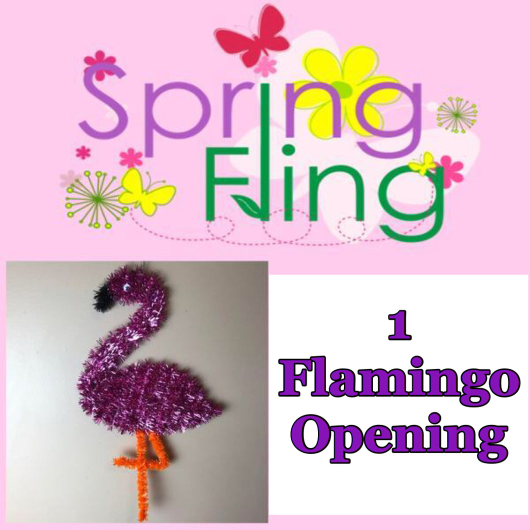 SPRING FLING: Flamingo Opening