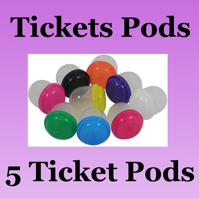 Ticket Pods: 5 Pods