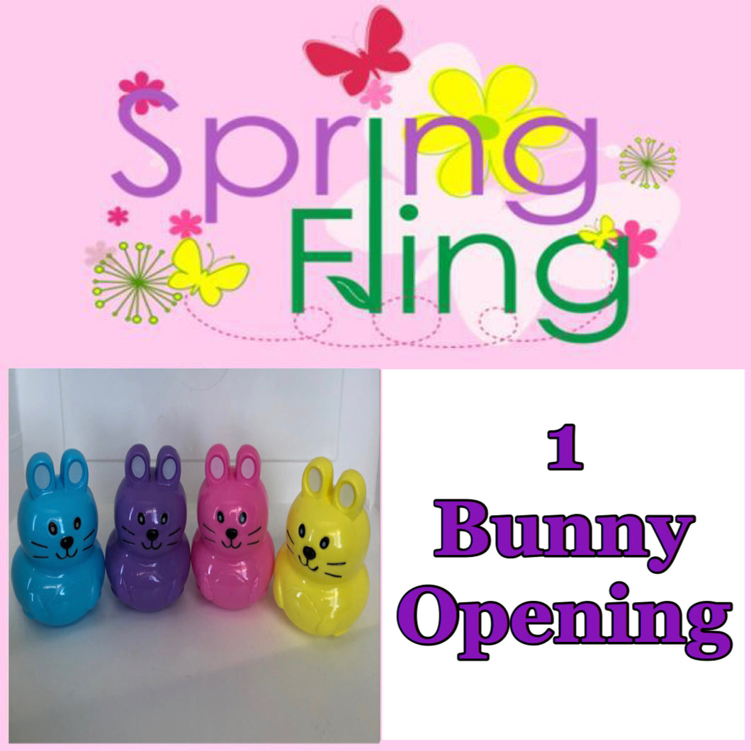 SPRING FLING: Bunny Opening